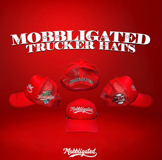 Red Mobbligated Trucker Hats