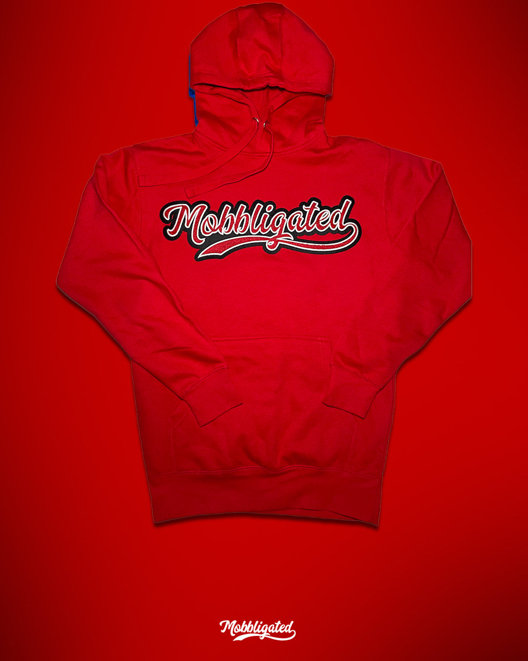 Red Mobbligated Hoodie