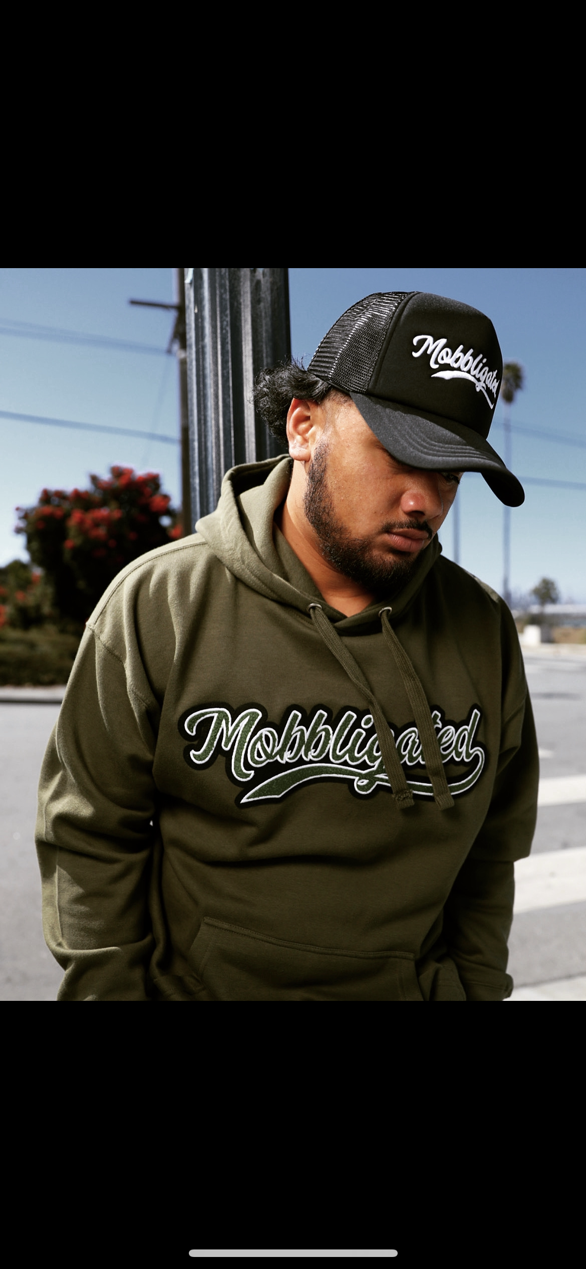 Army Green Mobbligated Hoodie