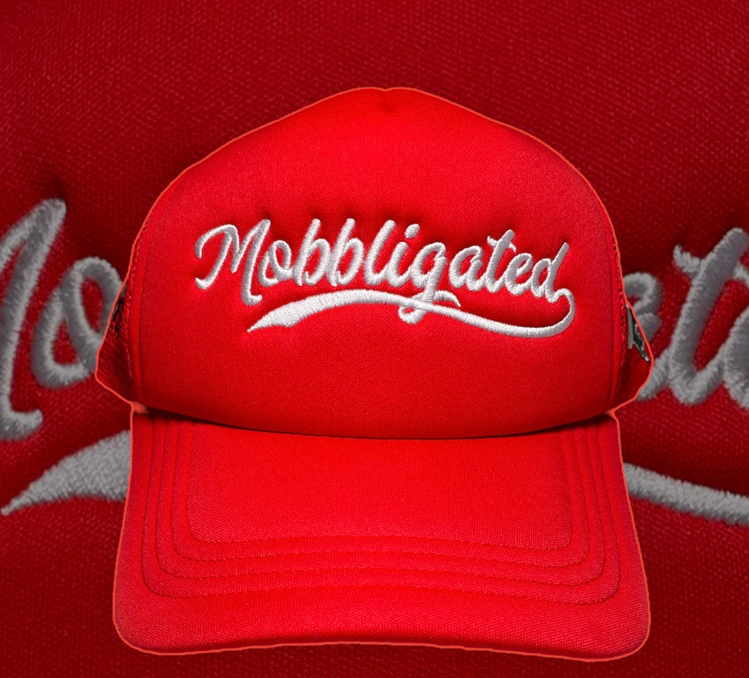 Red Mobbligated Trucker Hats