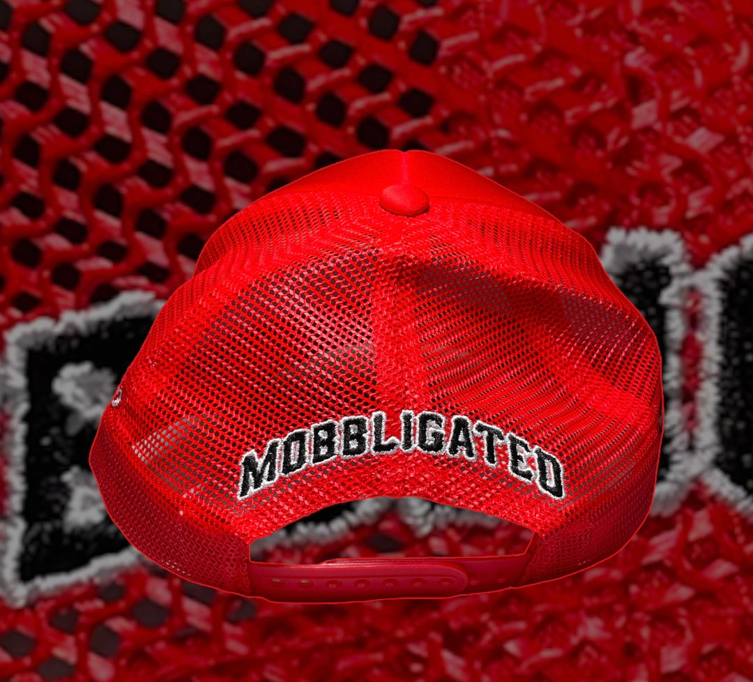 Red Mobbligated Trucker Hats