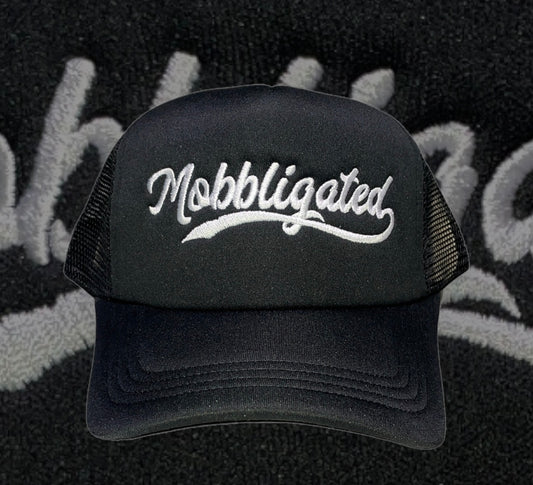 Black Mobbligated Trucker Hats